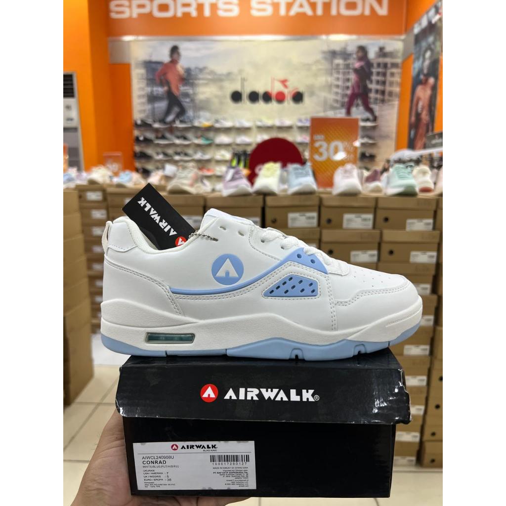 Airwalk Conrad White/Blue Women Shoes Original