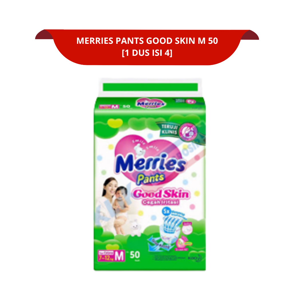 [1 DUS ISI 4 BAL] MERRIES PANTS GOOD SKIN M50 M34 L44 L30 XL38