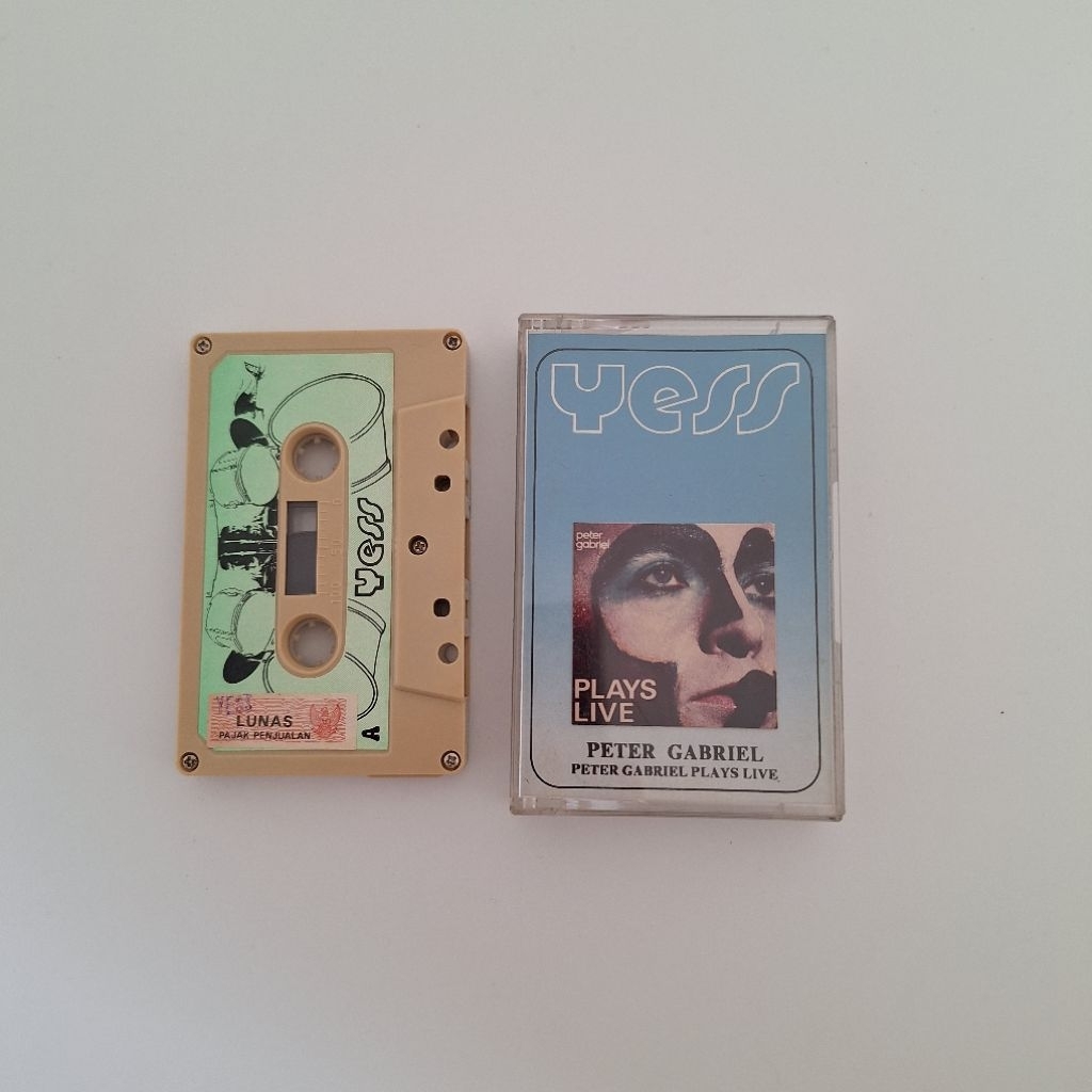 KASET // YESS - PETER GABRIEL - PETER GABRIEL PLAYS LIVE
