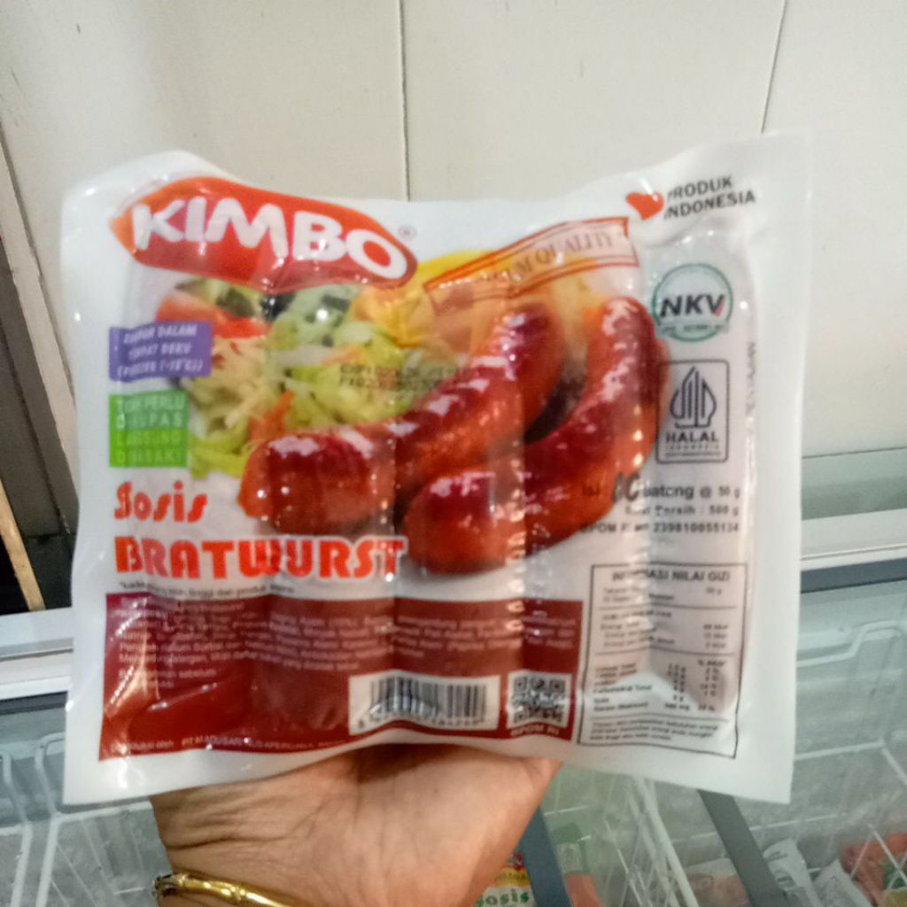

Sosis Bratwurst Kimbo 10pcs