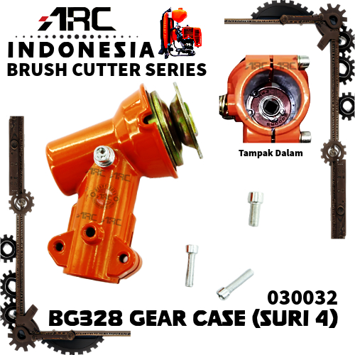 Gear Case Assy / Kepala Pisau Mesin Potong Rumput | Segi 4 BG328