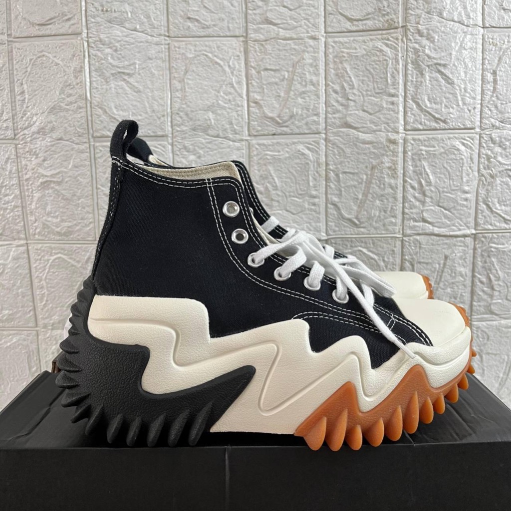 SEPATU CONVERSE ORIGINAL 100% CONVERSE RUN STAR MOTION HI 171545C BLACK WHITE SEPATU SNEAKER WANITA 