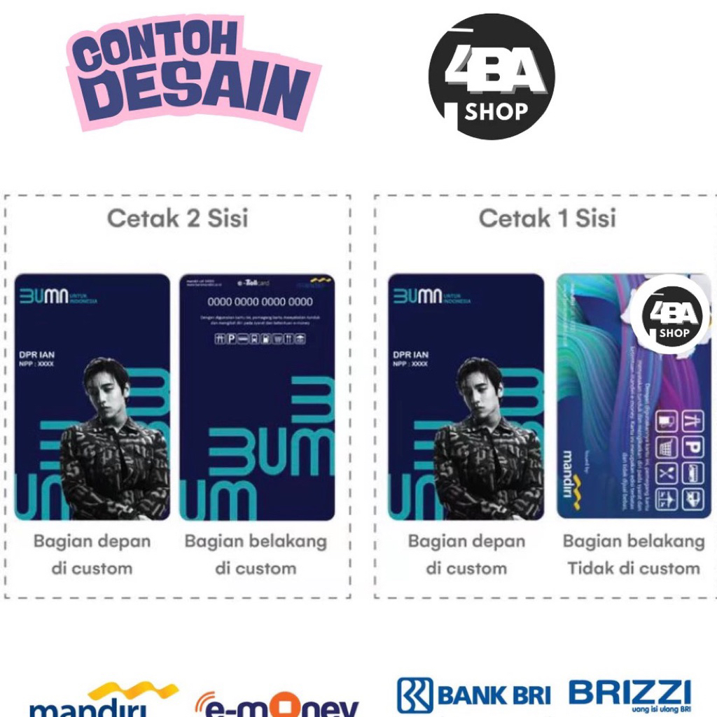 

Cetak ID Card UV Print Berkualitas Anti Luntur