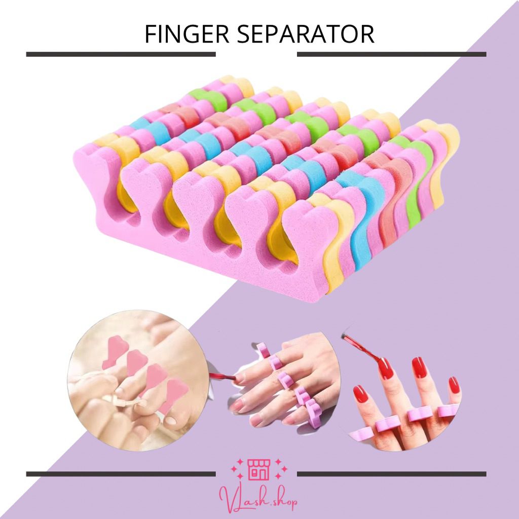FINGER SEPARATOR - NAIL SEPARATOR - TOE SEPARATOR - SEKAT JARI