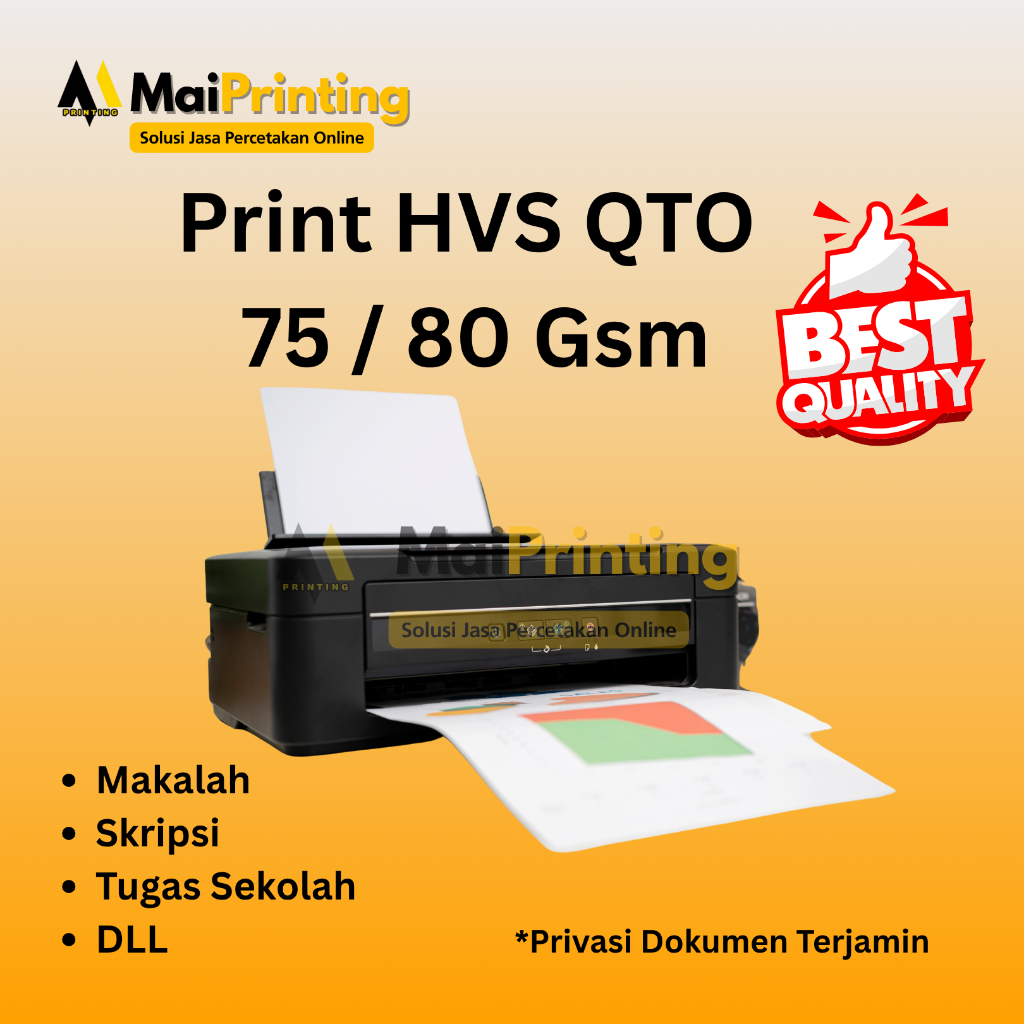 

Jual Print HVS QTO Kuarto / letter/ 75 Gsm / 80 Gsm Berwarna atau hitam putih cetak dokumen proposal / skripsi