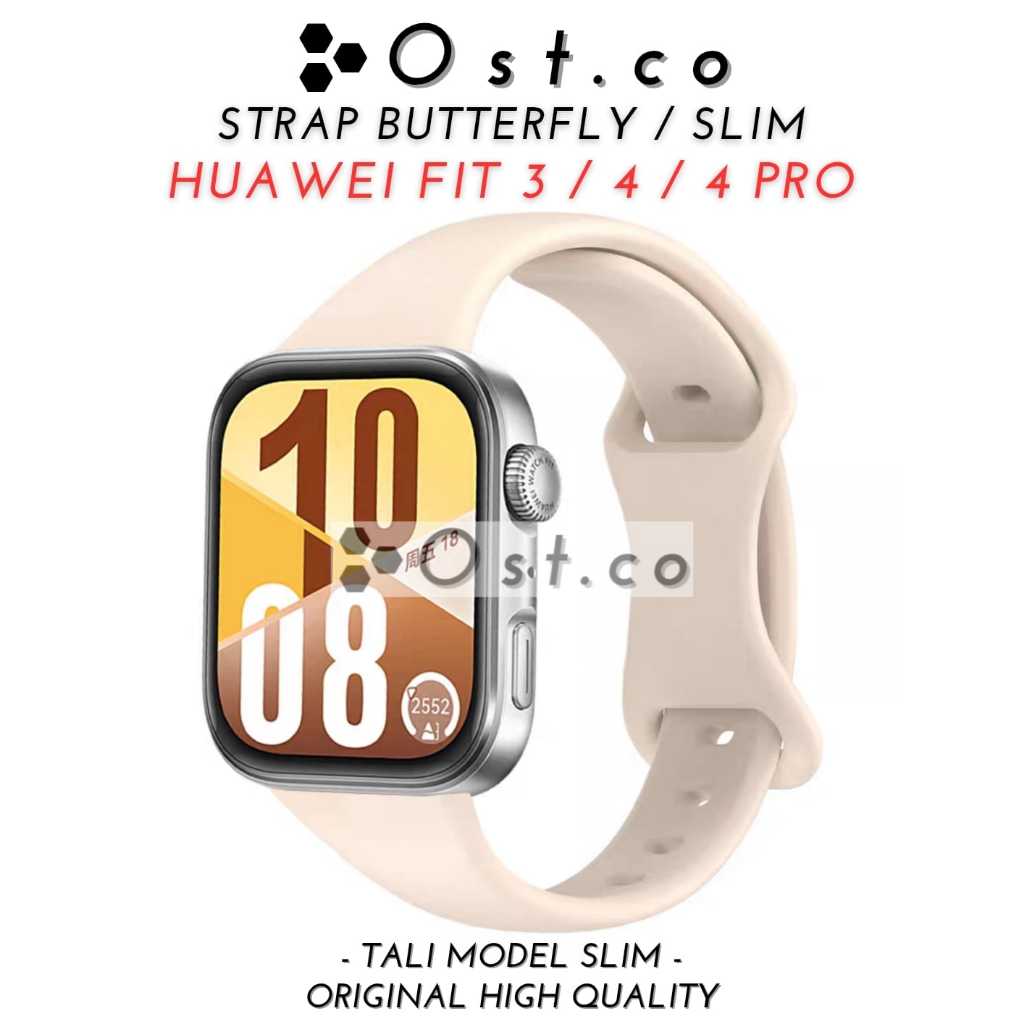 Slim Strap Huawei Fit 3 / Huawei Fit 4 / Huawei Fit 4 Pro Tali Model SLIM Strap Huawei Watch Fit 4