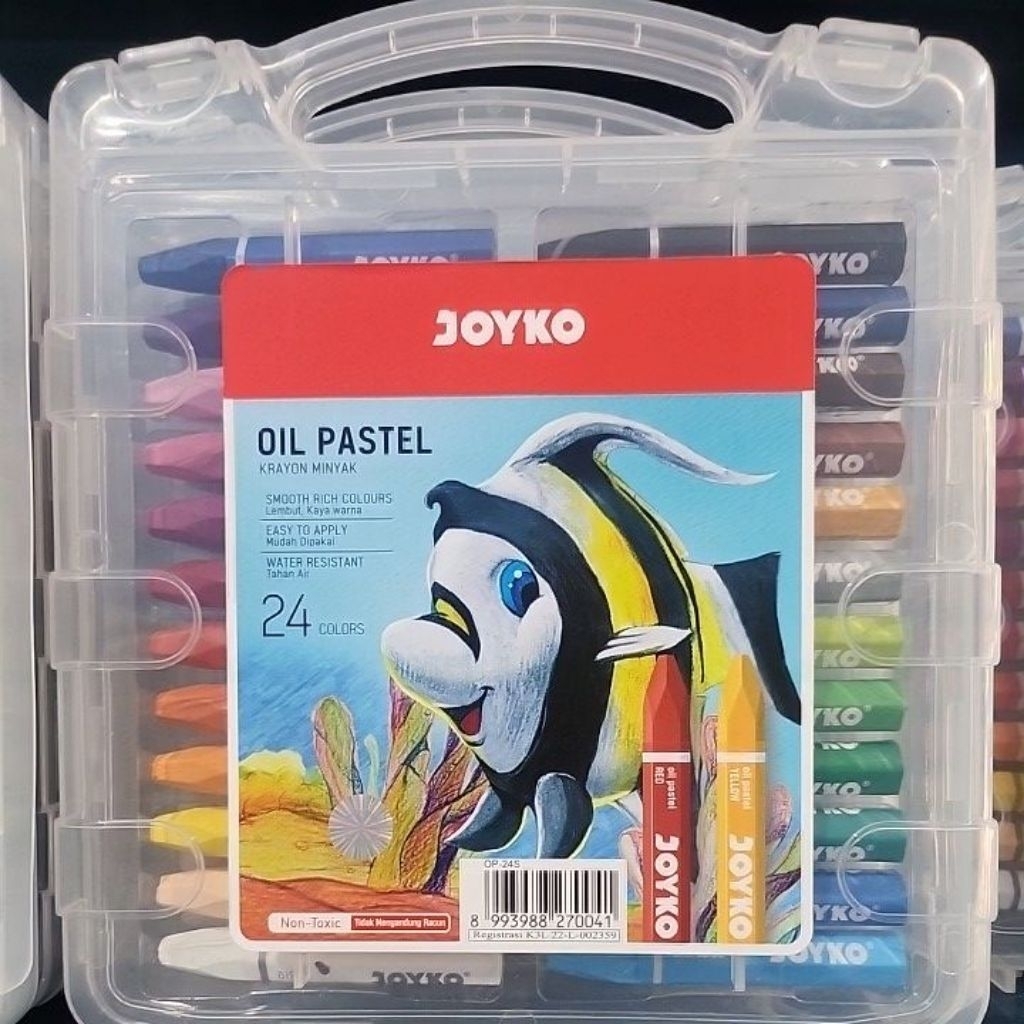 

Joyko oil pastel isi 24 colors