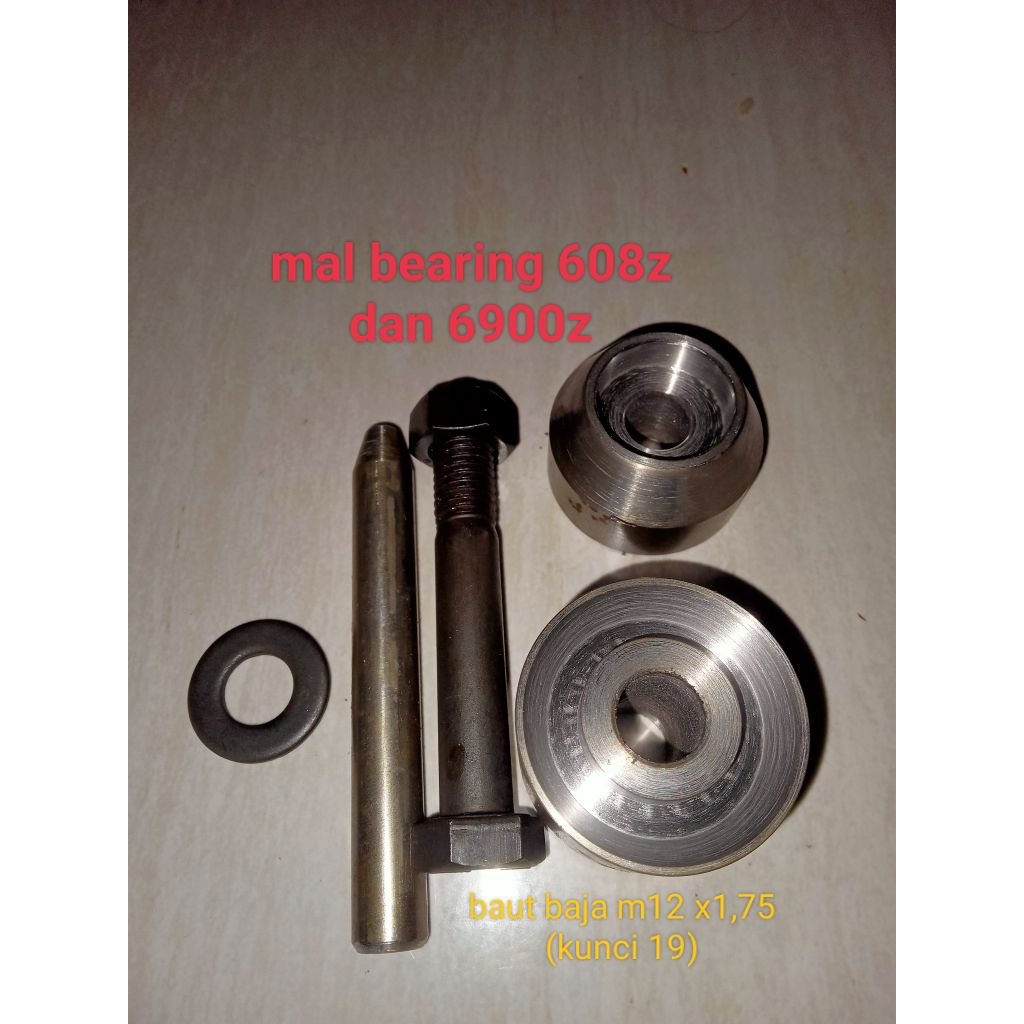 ALAT PRES BEARING  PADA COVER KIPAS ANGIN 608z dan 6900z