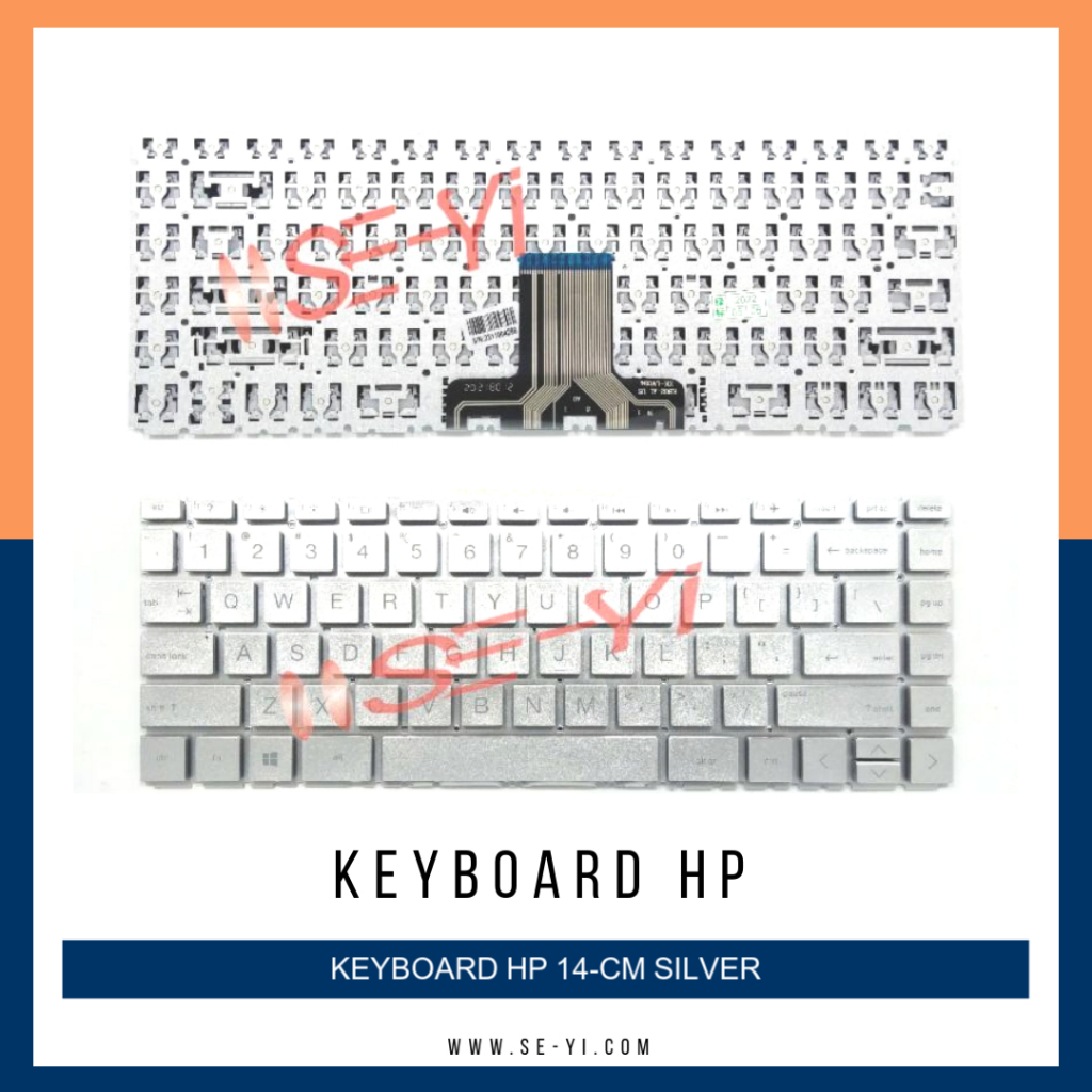 Keyboard HP Pavilion 14-CM 14-CK CF 14-DG 14-DF 14-DK HP 240 Silver