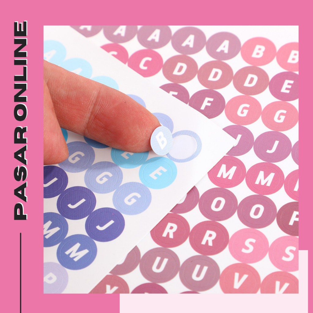 

STICKER ALPHABET HURUF ANGKA DEKORASI PER LEMBAR Y3440
