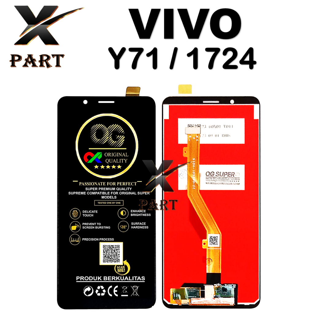 LCD TOUCHSCREEN VIVO Y71 / 1724 ORIGINAL 100%