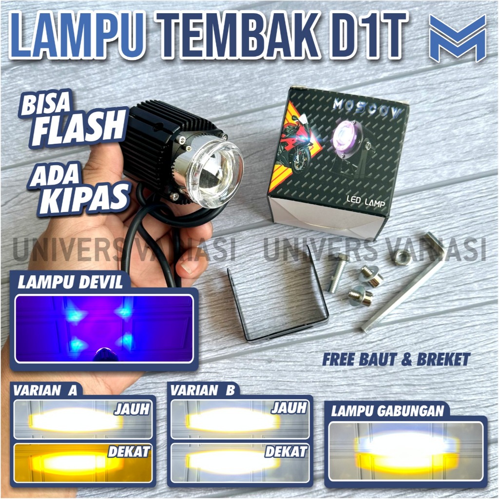 LAMPU TEMBAK D1T SENJA DEVIL LASER LAMPU SOROT D1 D1 2 LASER  MERK MOSCOW ORIGINAL LAMPU TEMBAK MOTO