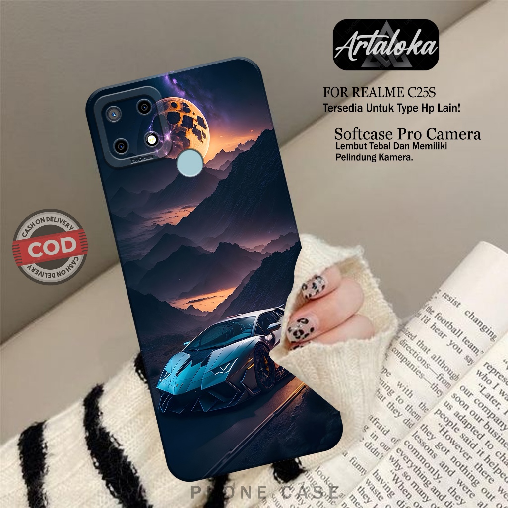 Silikon HP REALME C25S Fashion Case Mobil Softcase REALME C25S Case REALME C25S Kesing REALME C25S A