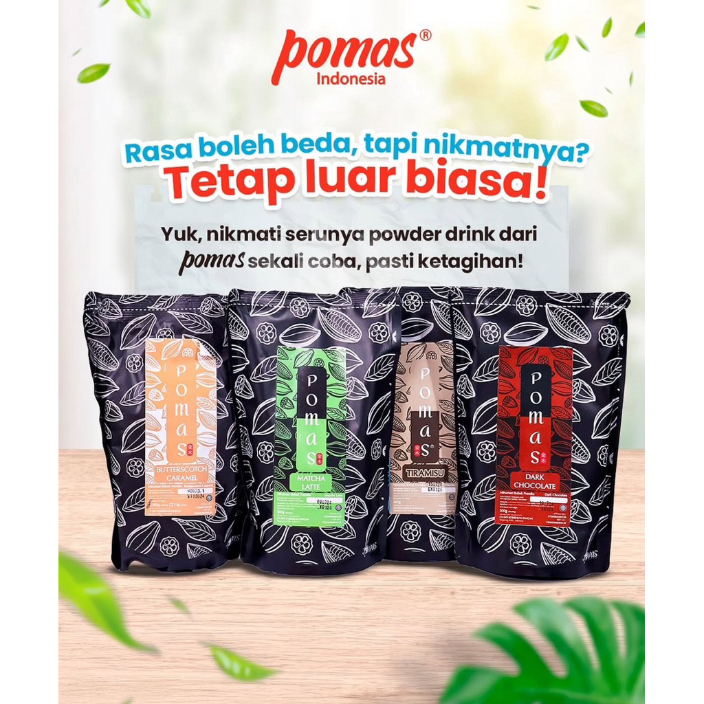 

Pomas Drink 500gr - Pomas Serbuk Minuman Instan 500gr