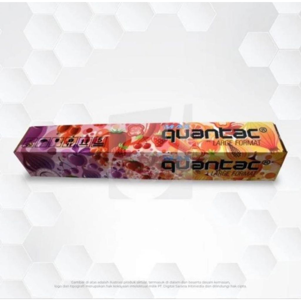 

Quantac Max Vinyl Glossy Sticker Roll 1.06 , 1.27 , dan 1.52 (Min.50m)