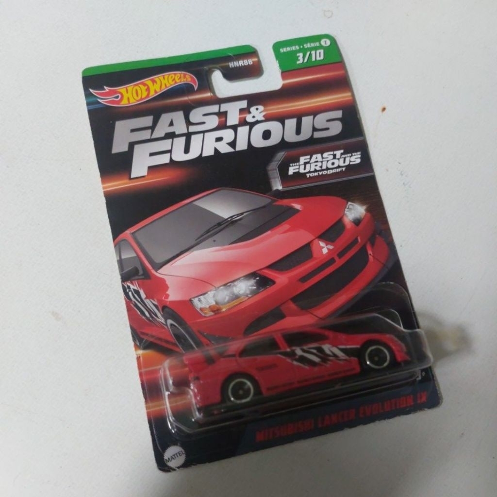 Hot wheels lancer evo fast & furious