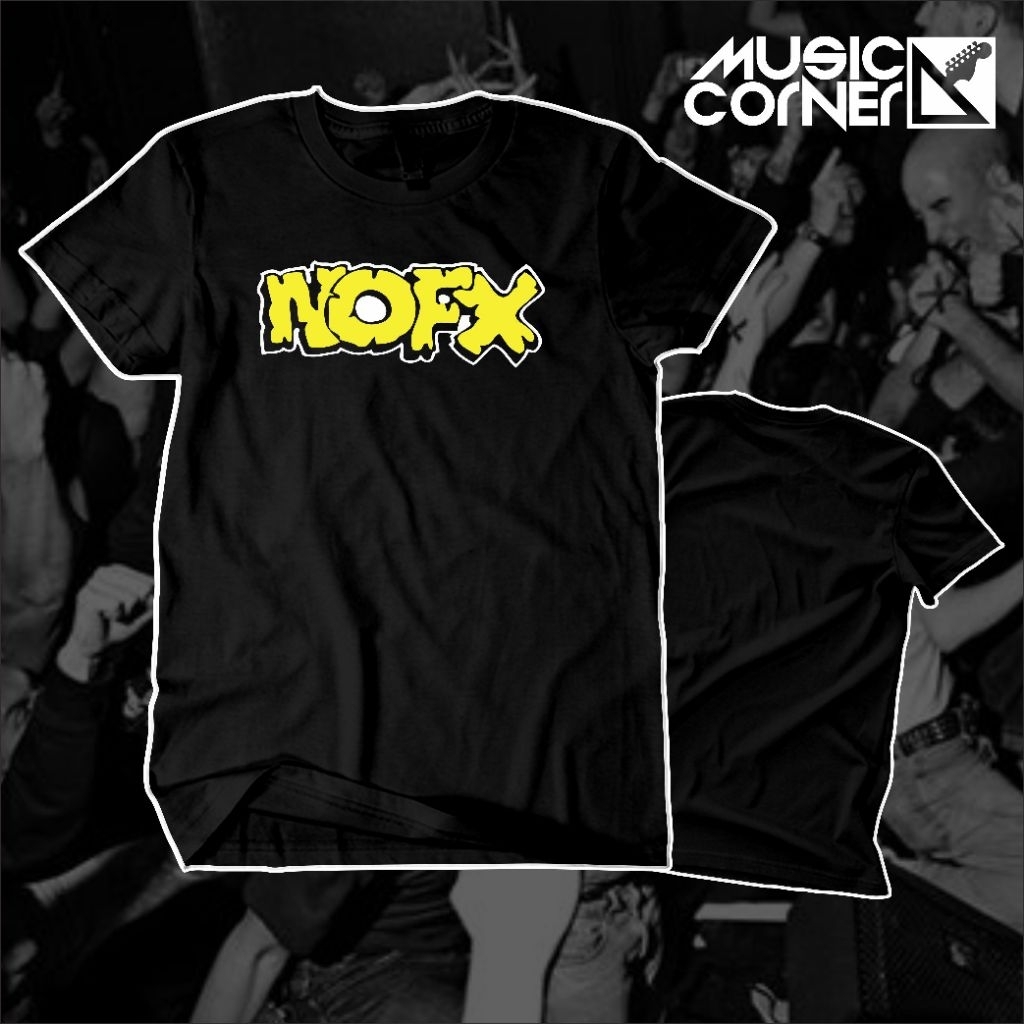 Music corner - Kaos Band NOFX/Baju Band NOFX/Kaos Music NOFX.