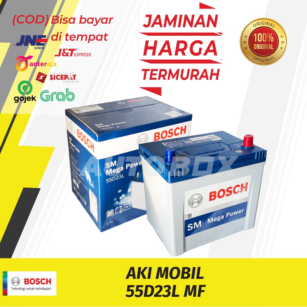 Aki Mobil Bosch Kering 55D23L