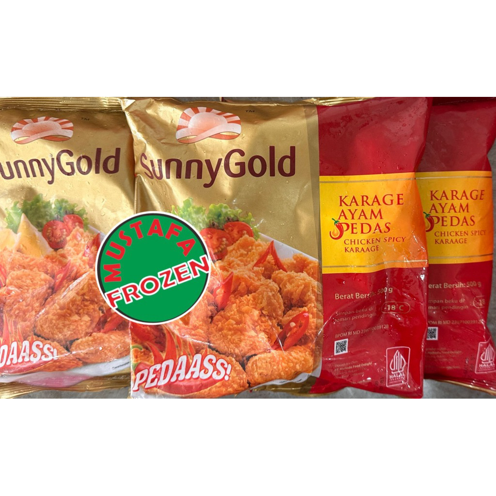 

Sunnygold Spicy Chicken Karage 500gr