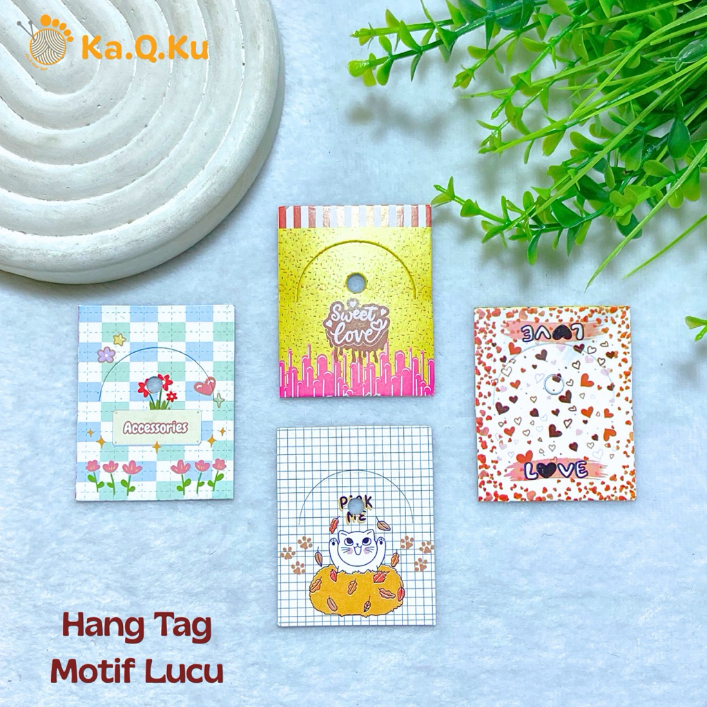 

LABEL AKSESORIS HANG TAG MOTIF CANTIK