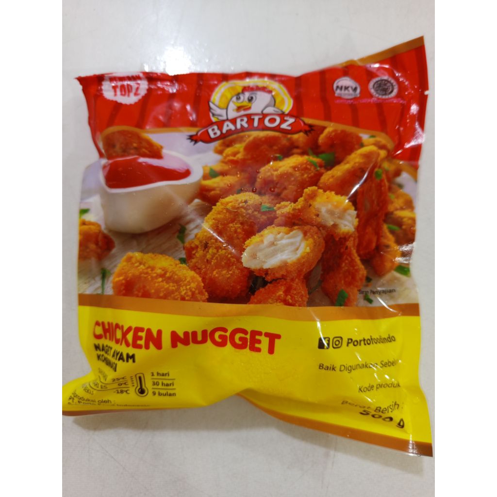 

BARTOZ chicken nugget 500gram