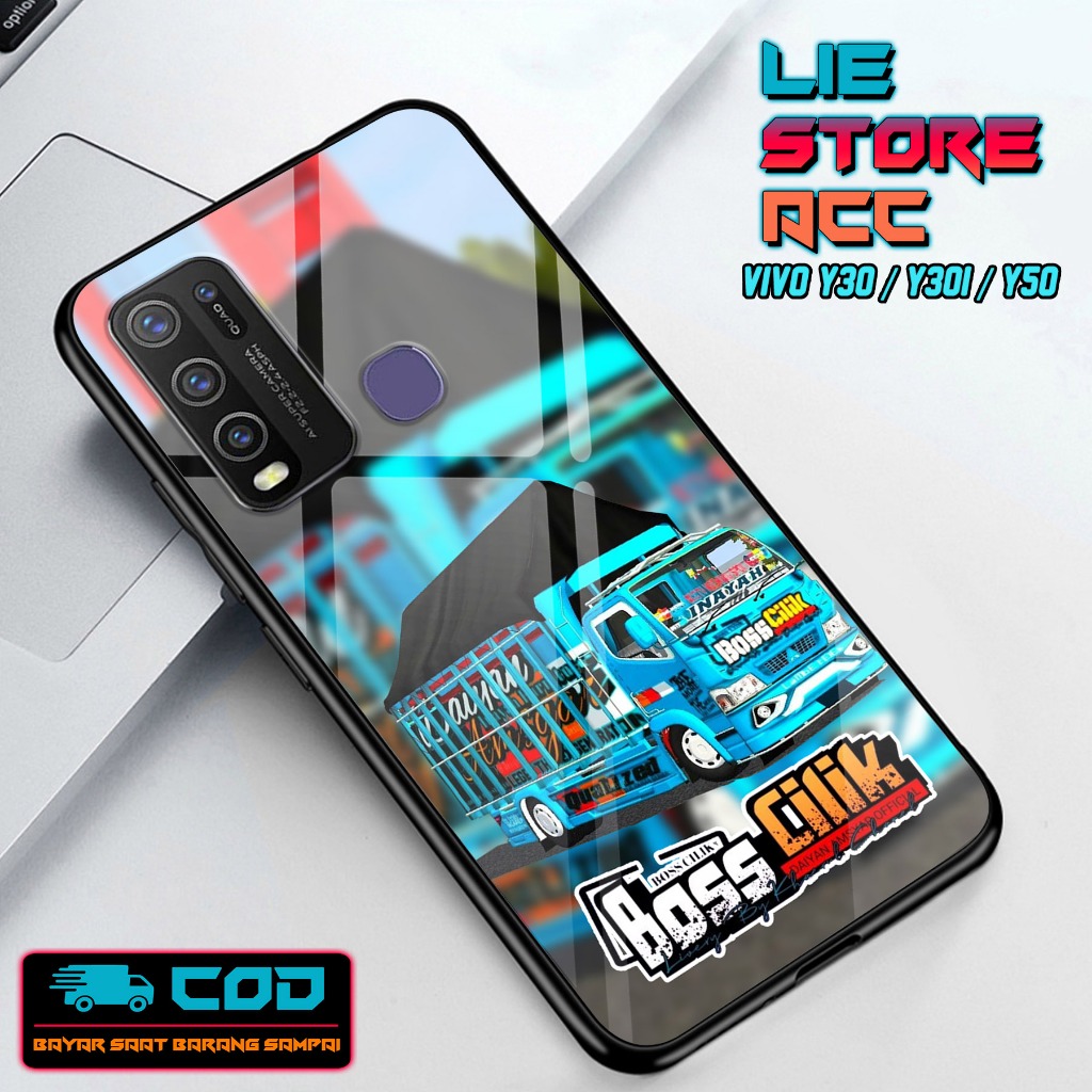 Case Vivo Y30 Y30I Y50 - Casing Vivo Y30 Y30I Y50 - ( Truk ) - Case Hp - Casing Hp - Softcase Vivo Y