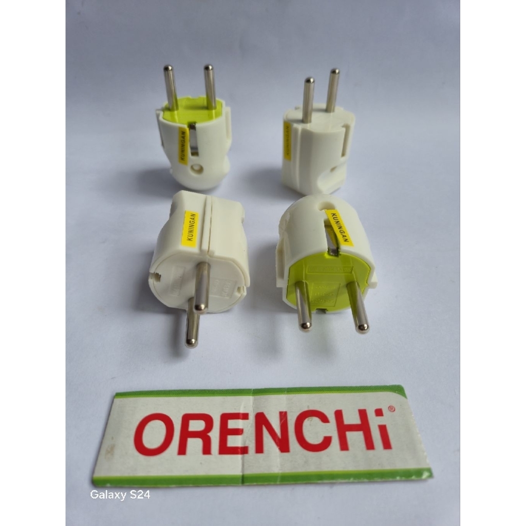 ORENCHI STEKER COLOKAN LISTRIK/STEKER ARDE ASLI KUNINGAN SNI