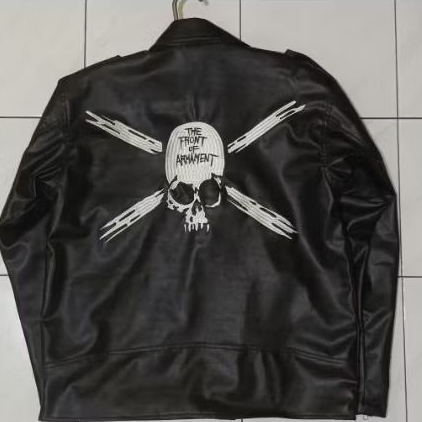 jaket tfoa kulit jaket motor, sukajan