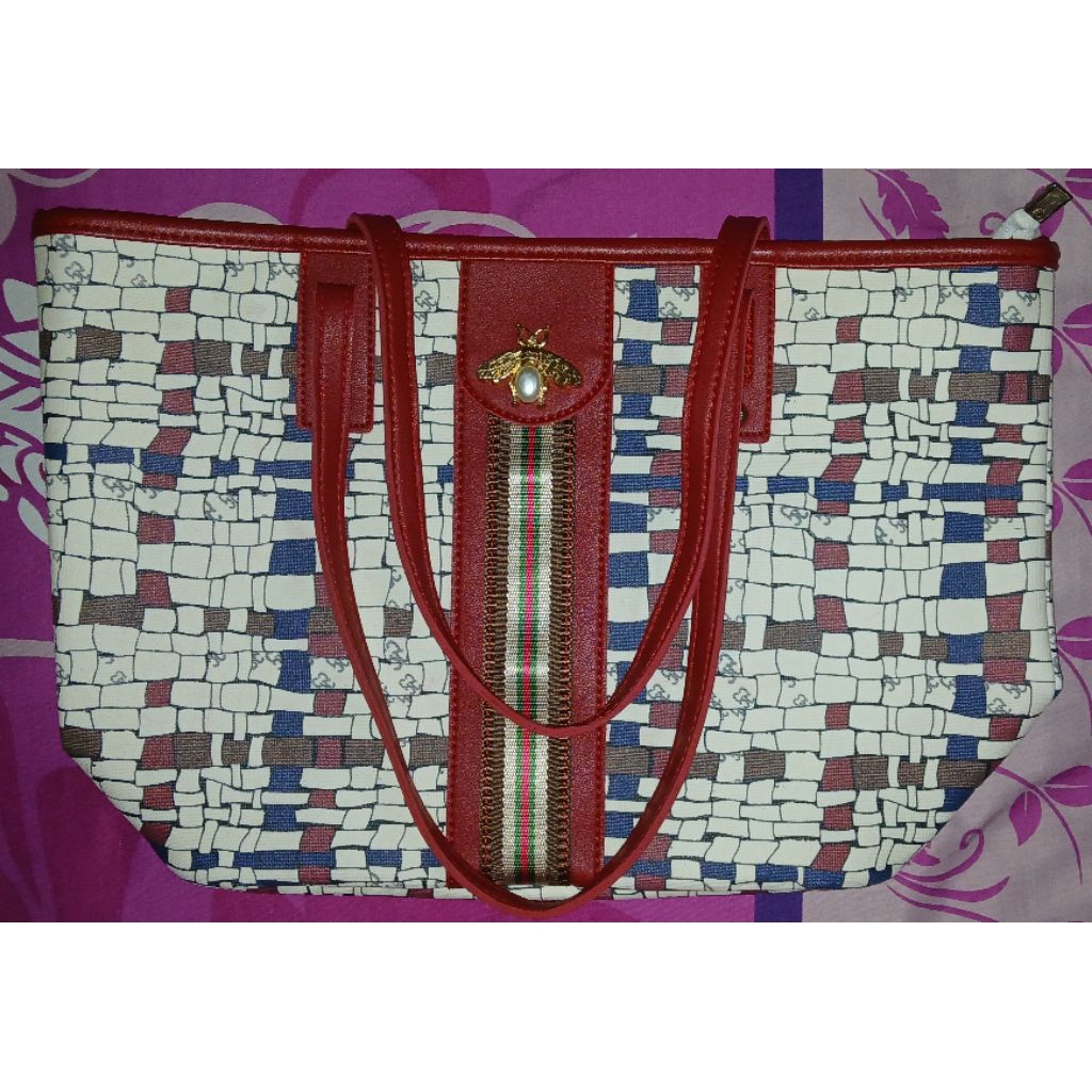 Preloved Totebag Kulit Asli