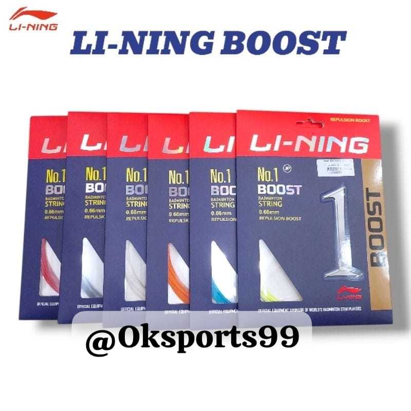 SENAR RAKET / BADMINTON LINING BOOST NO.1 ORIGINAL