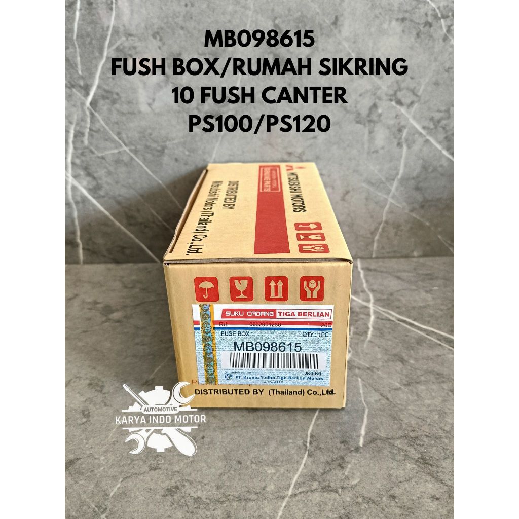 box sekring atau fuse box 10 Fuse Mitsubishi Ps100 MB098615