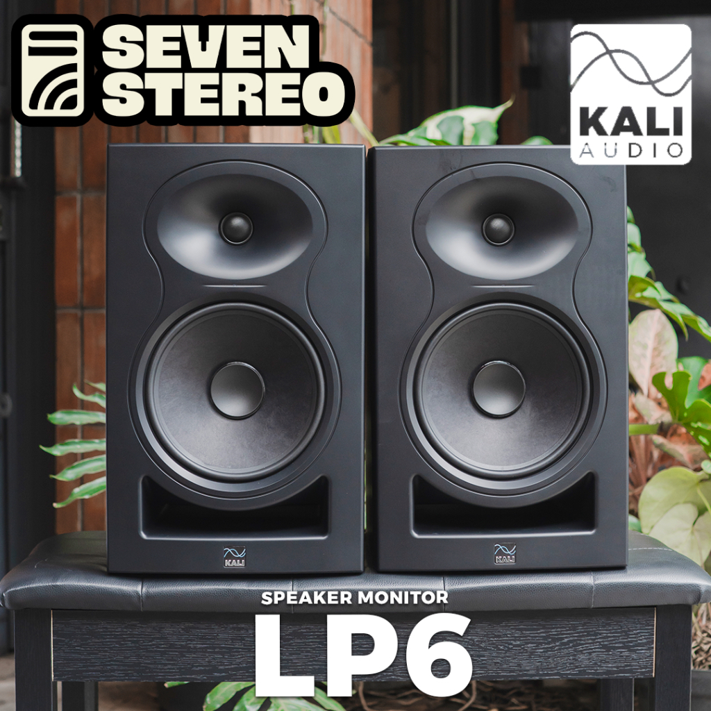 Kali Audio LP6 Black Speaker Studio Monitor Flat