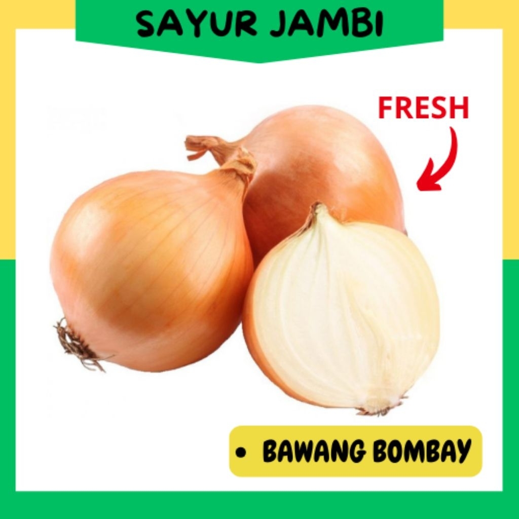 

Bawang Bombay 250gr~Sayurjambi