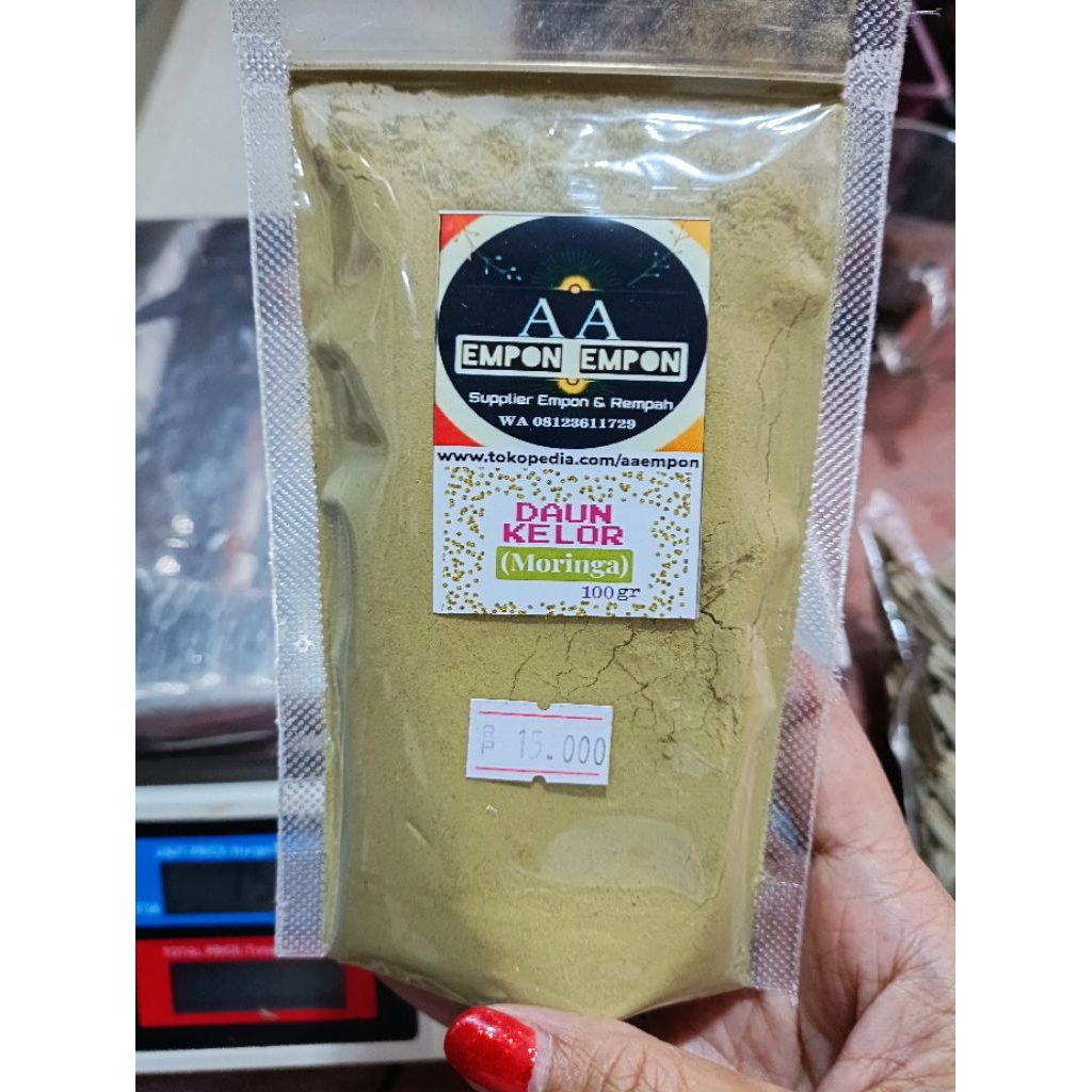

Kelor/Daun kelor bubuk murni 100gr