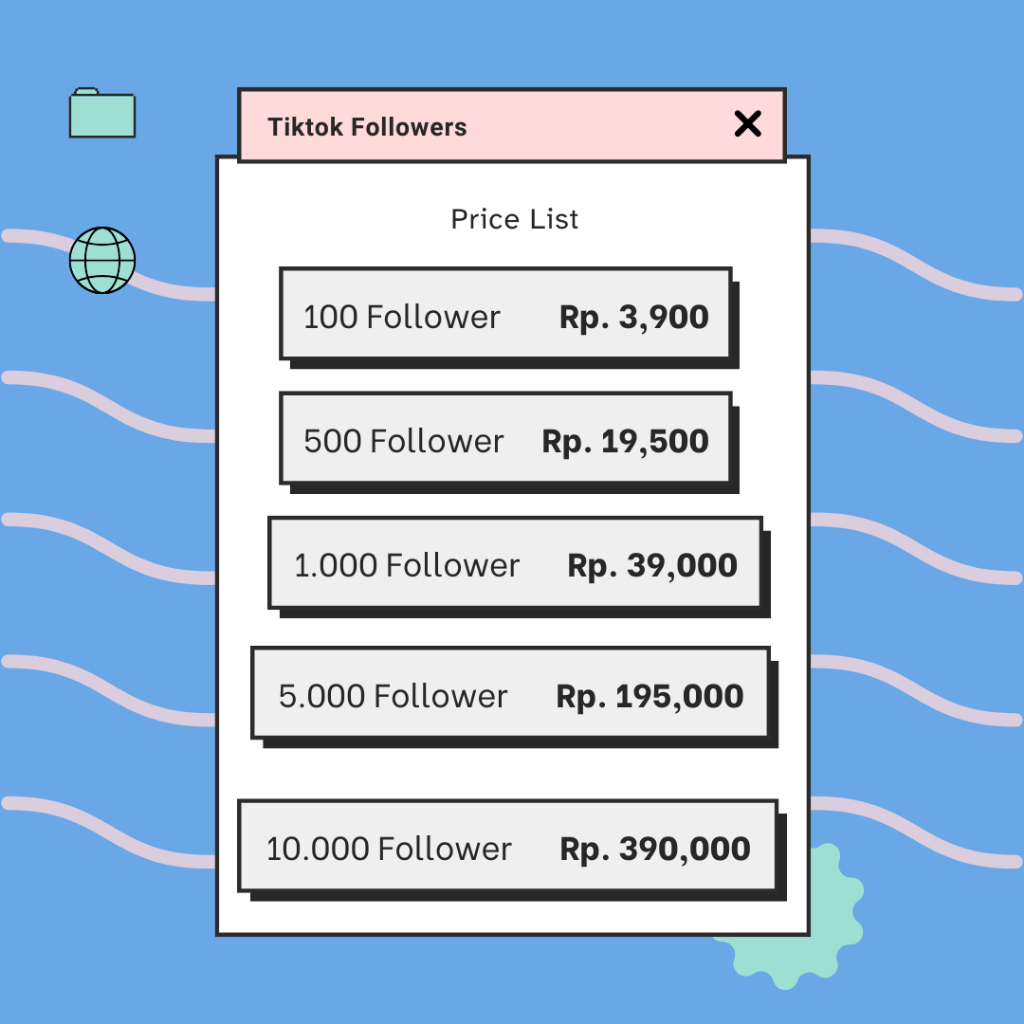 TikTok Followers | Tambah Followers Akun TikTok | Real & Natural | Bangun Kredibilitas Profil