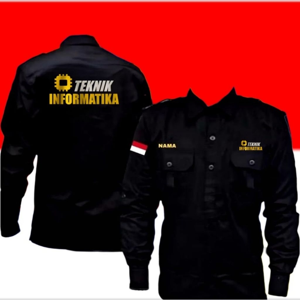 kemeja teknik informatika baju teknik informatika seragam teknik informatika Pdh teknik informatika 