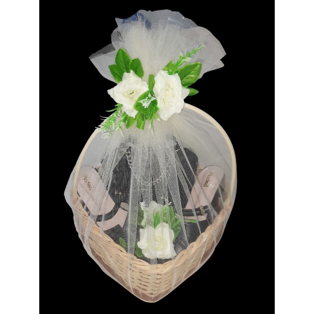 seserahan nikah/ hantaran nikah tas sepatu/seserahan tas sepatu