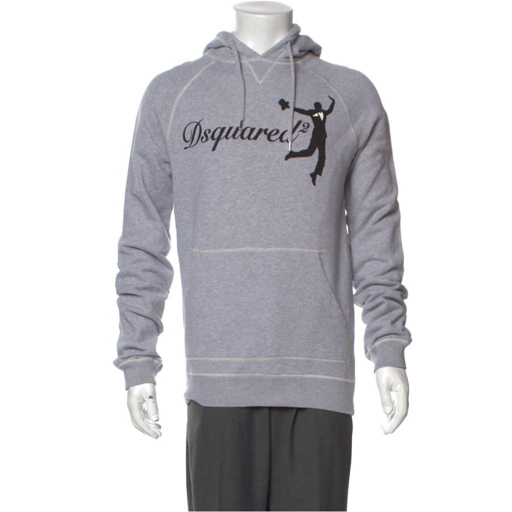 Dsquared2 Italy Printed Logo Dance Hoodie