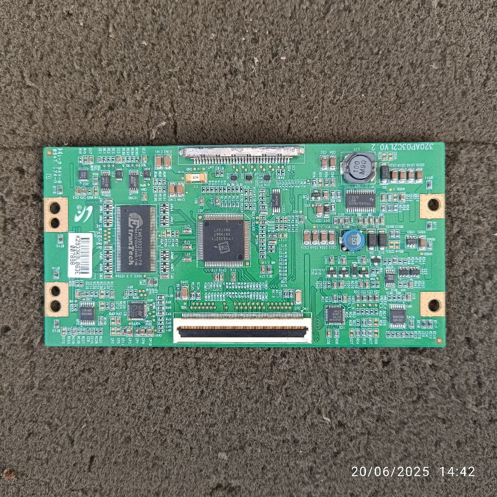 Ticon tcon tikon led tv samsung LA32B450C4 LA32B450C4XXD original copotan