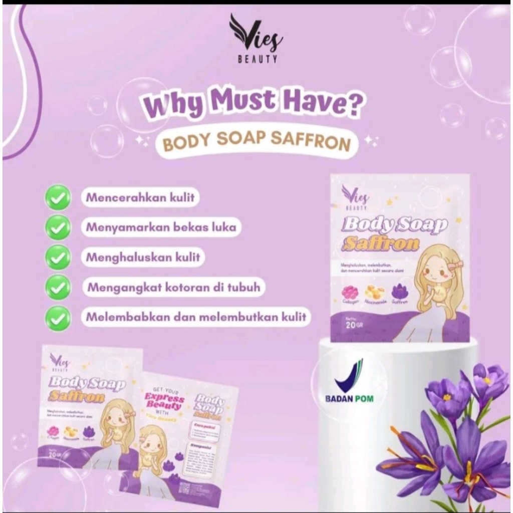 Sabun saffron Vies ORI