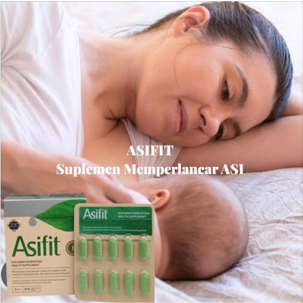 ASIFIT suplemen membantu memperlancar ASI