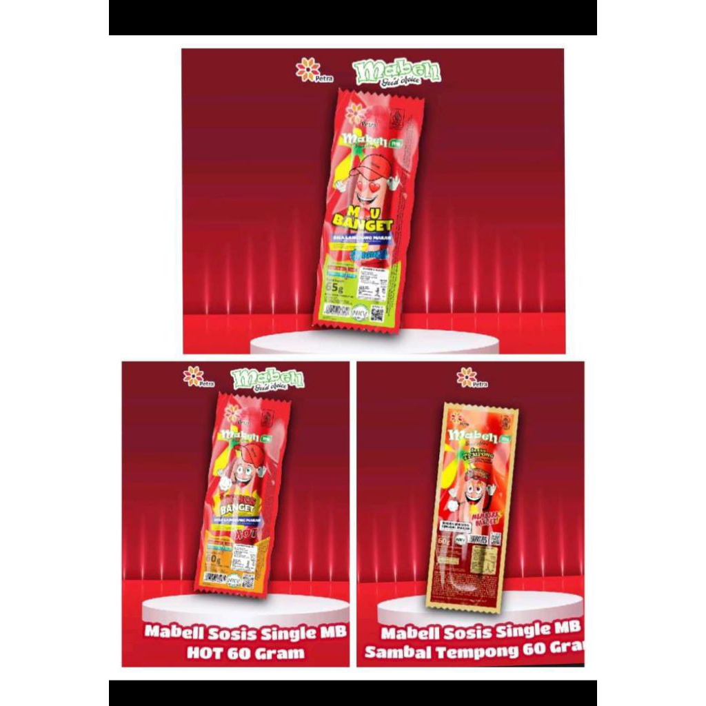 

sosis mabell original/keju/hot