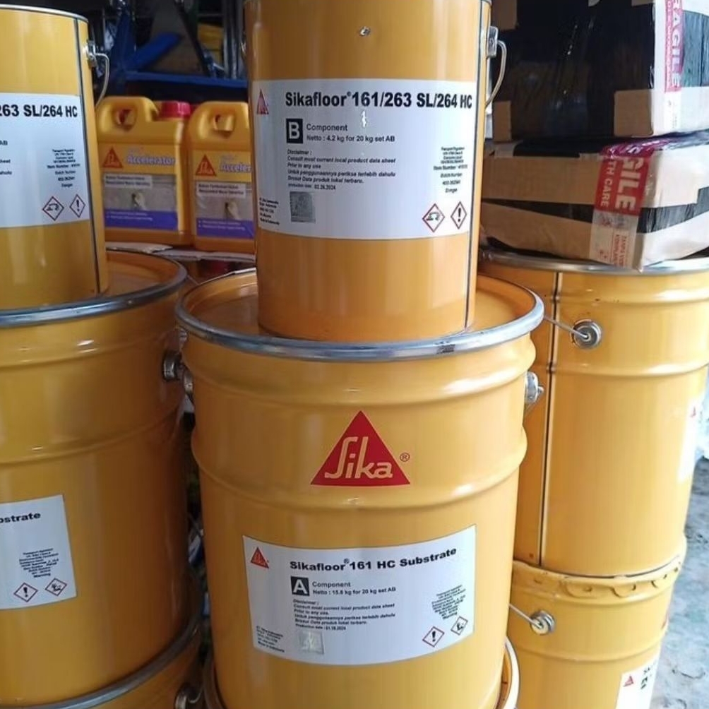 Sikafloor 161 HC Substrate 2 Komponen AB Epoxy Primer Clear 20 Kg Set