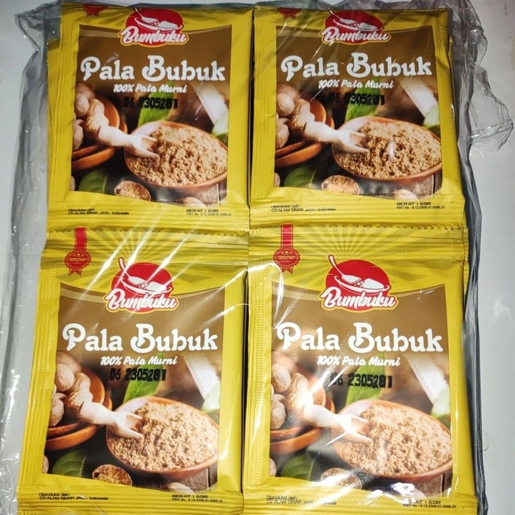

Pala bubuk bumbuku renteng isi 12 biji