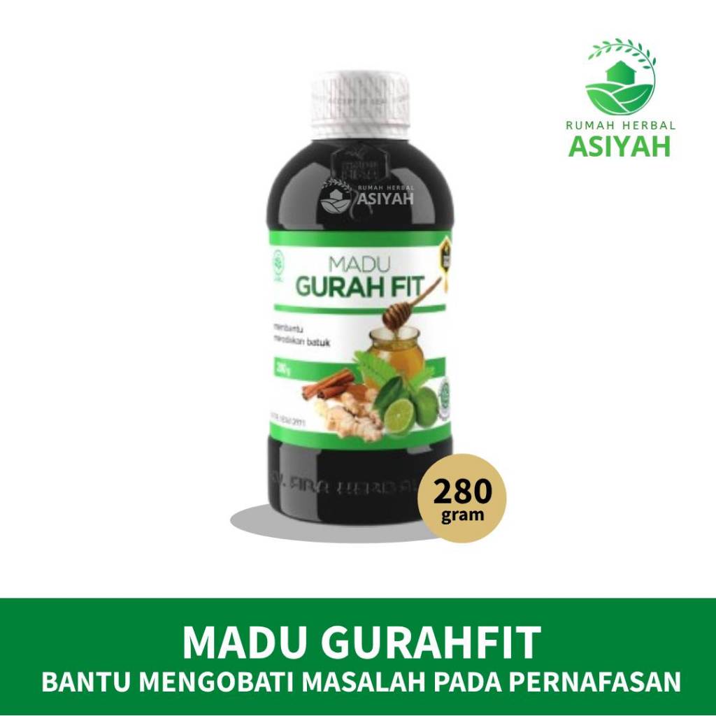 Madu Gurahfit Obat Batuk Flu Pereda Gangguan Pernapasan Madu Gurah Fit