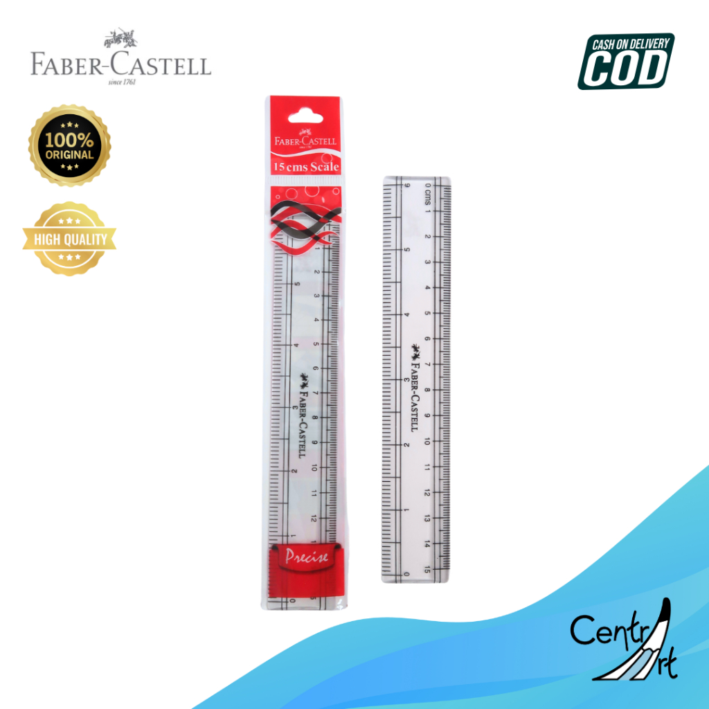 

Faber Castell 15 cm Scale Penggaris