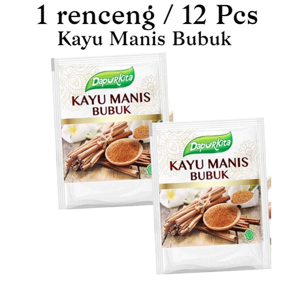 

12 pcs Bumbu Dapur Kayu Manis Bubuk Dapur kita