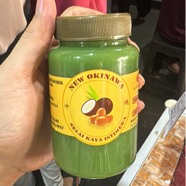 

SELAI KAYA PANDAN SRIKAYA 100% BAHAN NATURAL DAN PREMIUM TANPA BAHAN PENGAWET GLUTEN FREE TANPA SUSU TANPA TEPUNG NEW OKINAWA