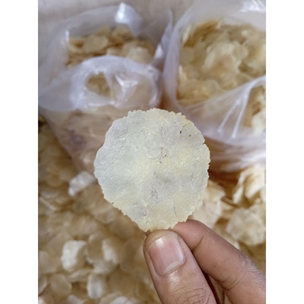 

1kg Emping melinjo mentah full kering siap goreng