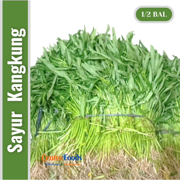 

Sayur Kangkung Segar - Kangkung Bangkok/Air Akar Fresh | Isi 10 Ikat - 4-5 Kg [ Harga Per 1/2 BAL ]